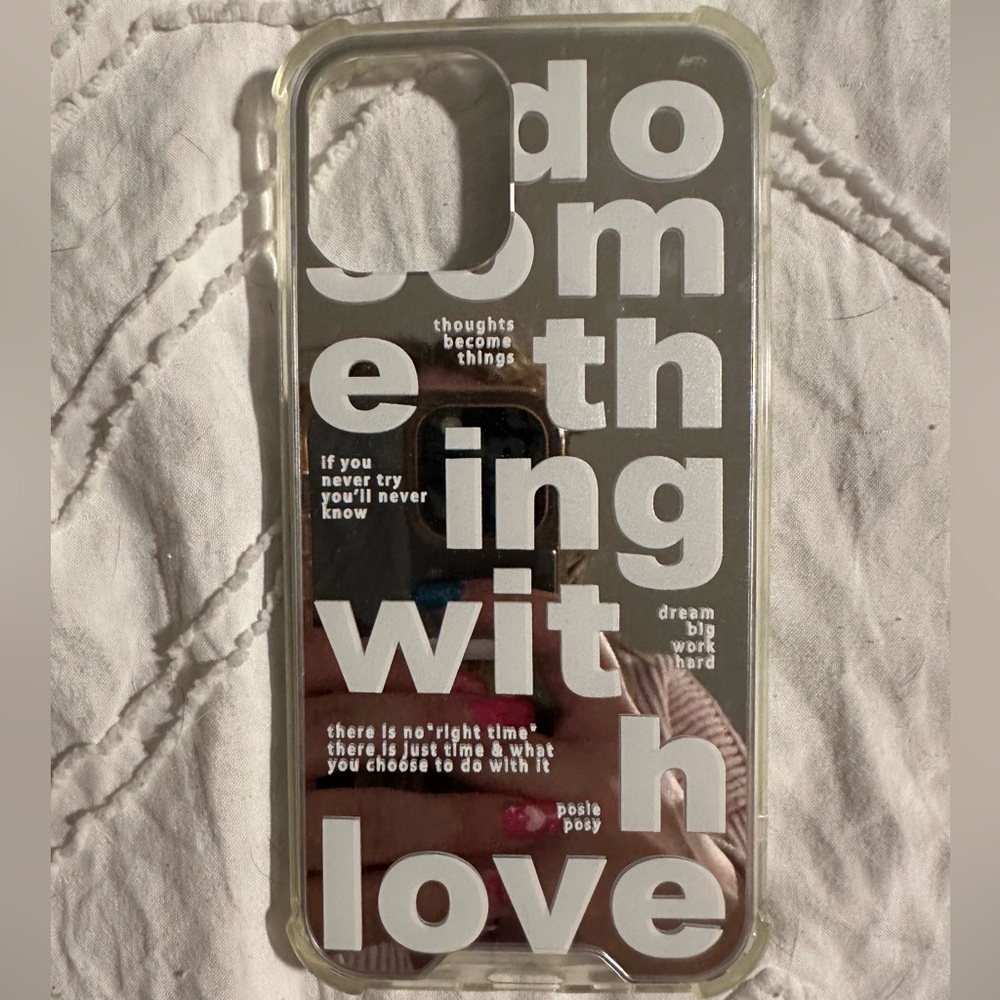 Mirrored iPhone 12 Pro case